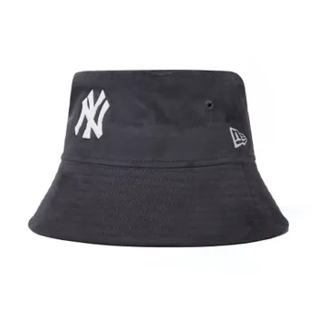 New Era Polyester Elastane Bucket Hats Unisex Dark Gray