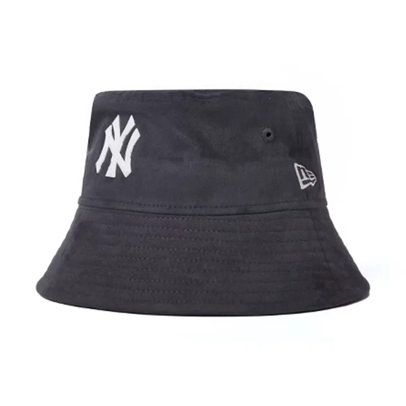 New Era Polyester Elastane Bucket Hats Unisex Dark Gray-0