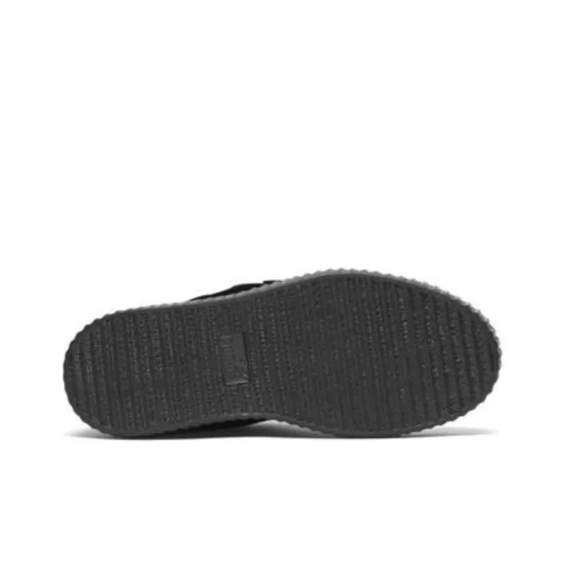 PUMA Creepers Rihanna Fenty Satin Black-4