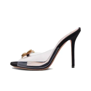 Blumarine Slide Slippers 10.5cm Women's Black