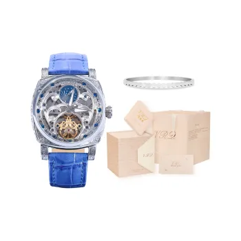 VRQ Faith Series Automatic Mechanical Movement Watch Women's Watch Cut Out Dial BG3