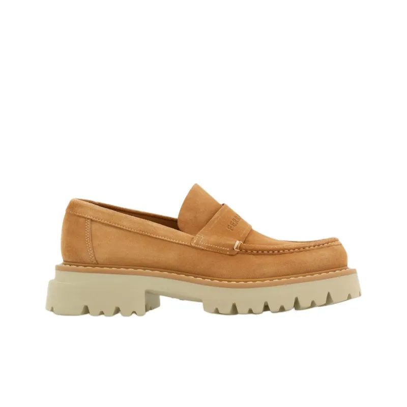 FERRAGAMO Loafers Men's Light Umber-1