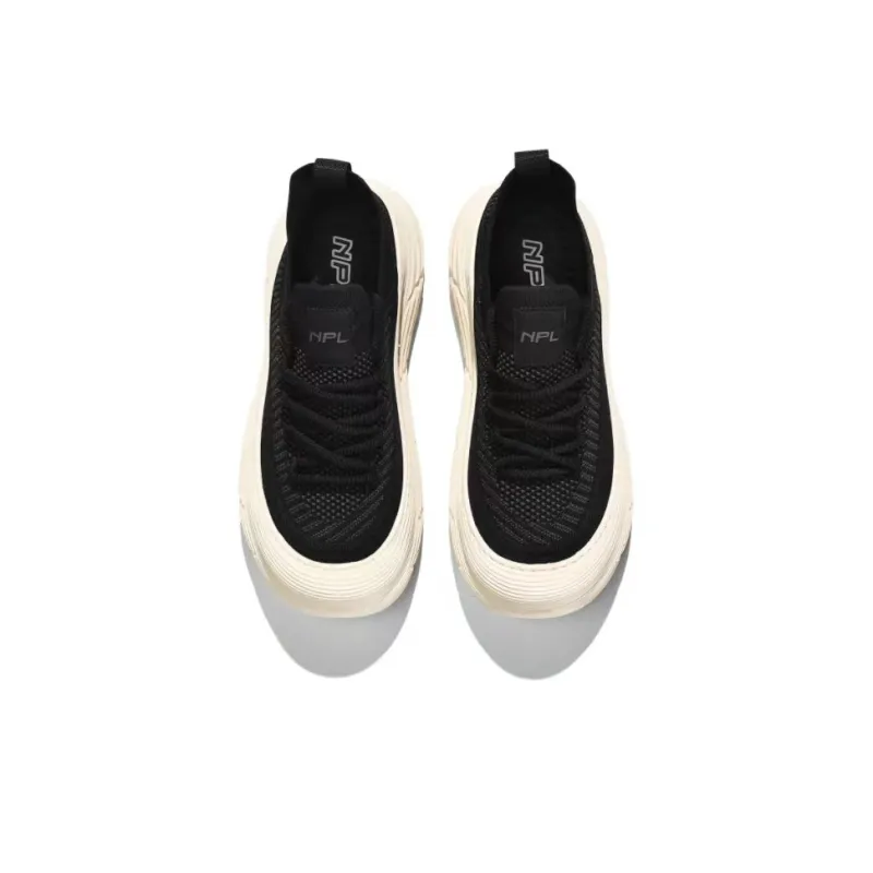 NPL Thousand Layer Wave Collection Breathable Lightweight Height Increasing Low Top Casual Shoes Unisex-9