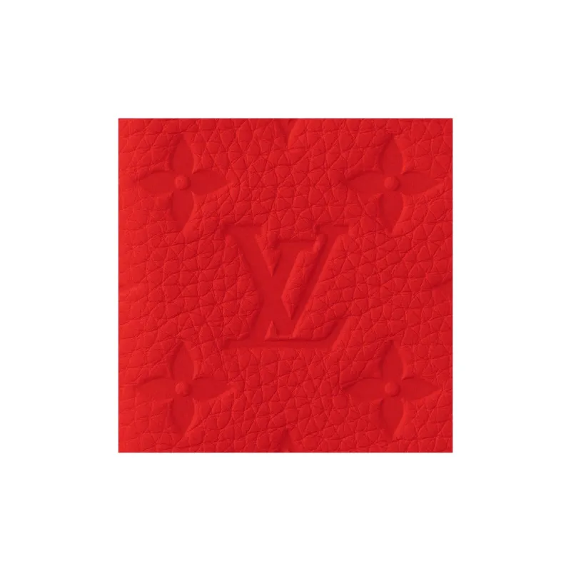 LOUIS VUITTON Pocket Organizer Taurillon Colormania Red-4