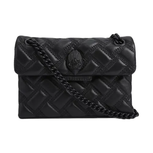 Kurt Geiger London Kensington Heart shaped Crossbody Bag Lambskin Shoulder Bag Crossbody Bag Mini Women's Black