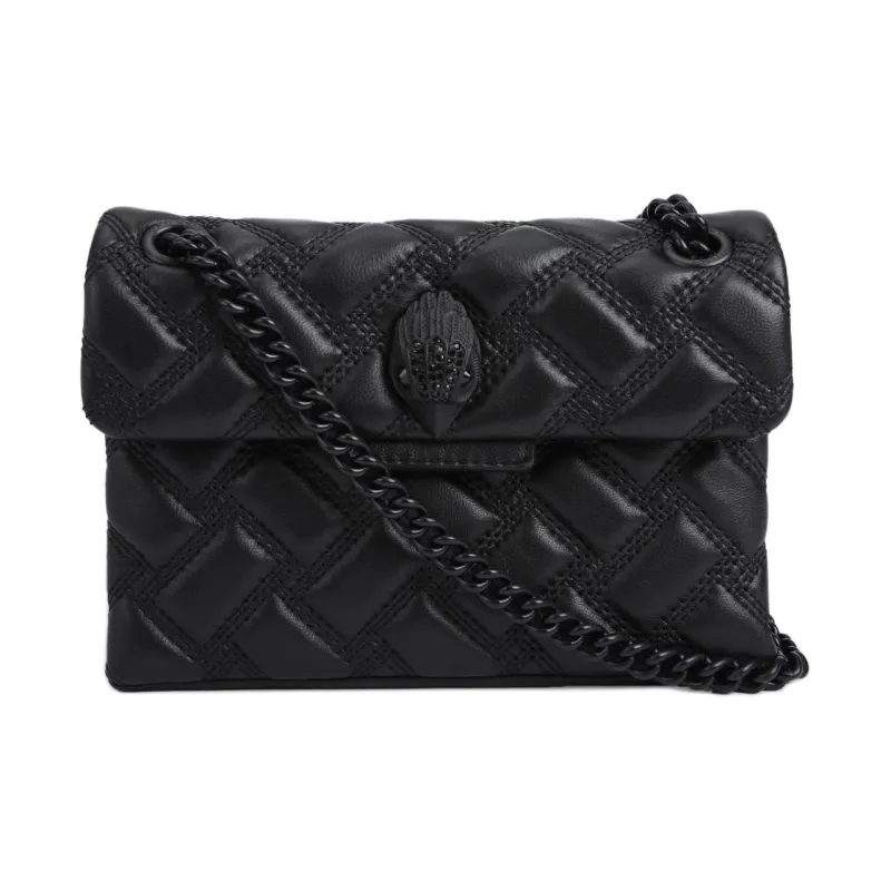 Kurt Geiger London Lambskin Shoulder Bag Crossbody Bag Mini Women's Black-0