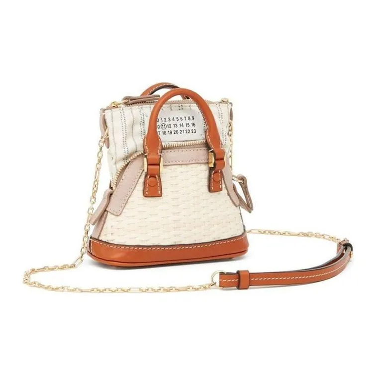 Maison Margiela 5AC Classique Baby Layered Detailed Shoulder Bag-1