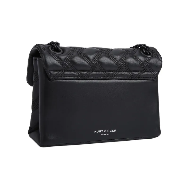 Kurt Geiger London Lambskin Shoulder Bag Crossbody Bag Mini Women's Black-3