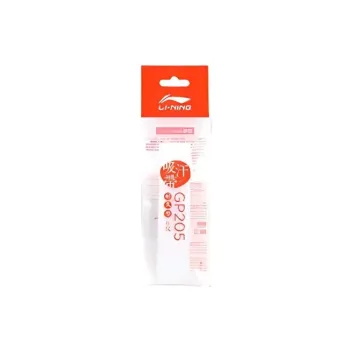 LiNing Badminton Grip Tape White PU Thin GP205 1 Pack