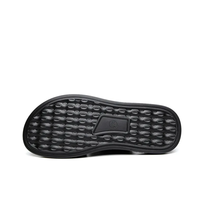 SHUPATE Beach Sandals Men's Black-4