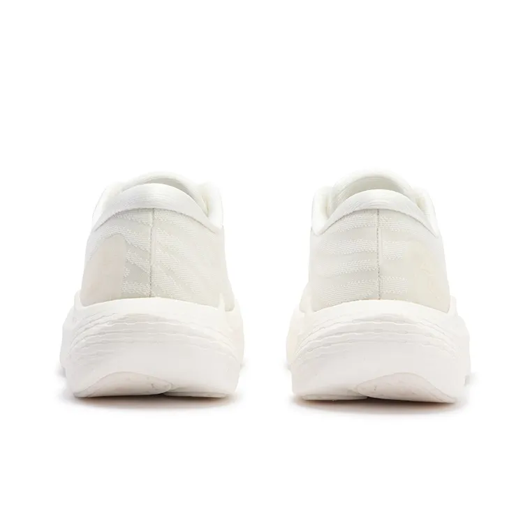 361° Anti Slip Wear Resistant Breathable Lightweight Low Top Running Shoes Women's Feather White-3
