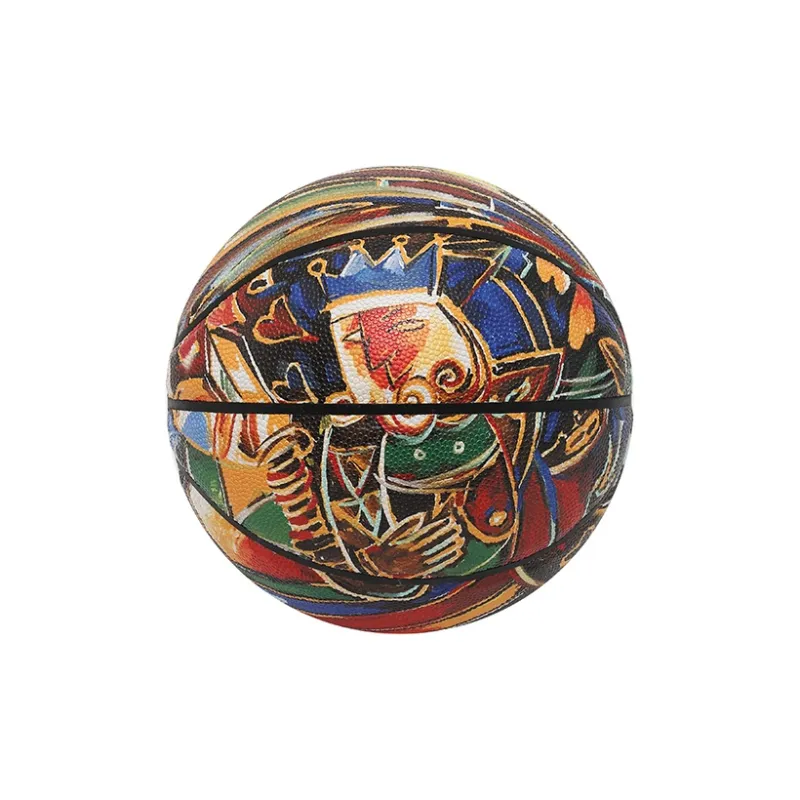 T-Mac x PABLO PICASSO PU Basketball Multicolor Size 7 Ball Training Unisex-1