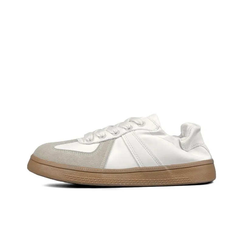 WENPU Slip Resistant Impact Resistant Lightweight Breathable Low Top Skateboard Shoes Women's-14