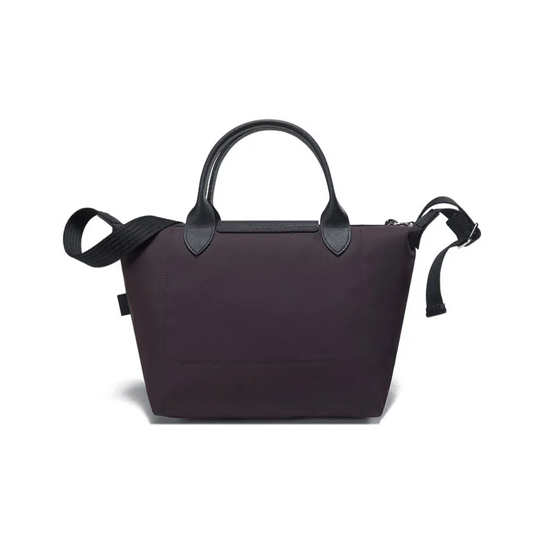 LONGCHAMP Canvas Dumpling Bag Crossbody Handbags Small Size Women's Deep Red-2