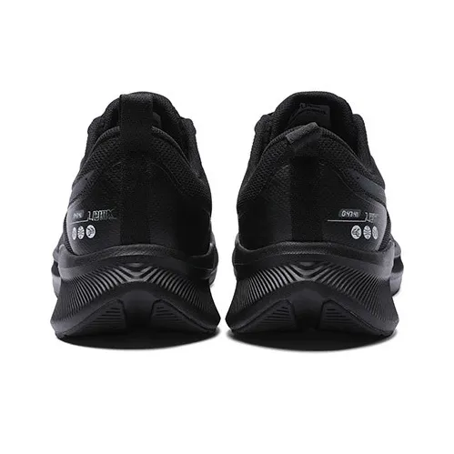 LPMX Cushioning Rebound Support Breathable Slip-Resistant Running Shoes Unisex Black Iridescent-4