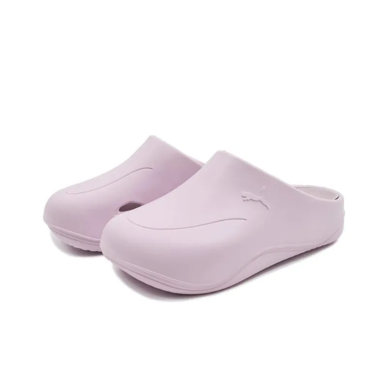 PUMA Wave Flip Res Abrasion Resistant Slip Resistant Closed Toe Slippers Unisex Pink-2