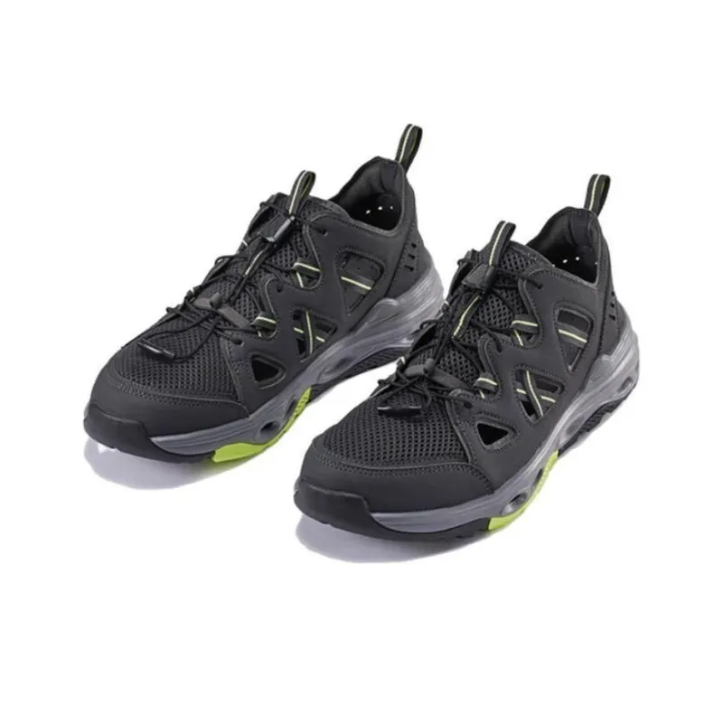 DECATHLON ODS Slip Resistant River Trekking Shoes Men's Black Gray-3