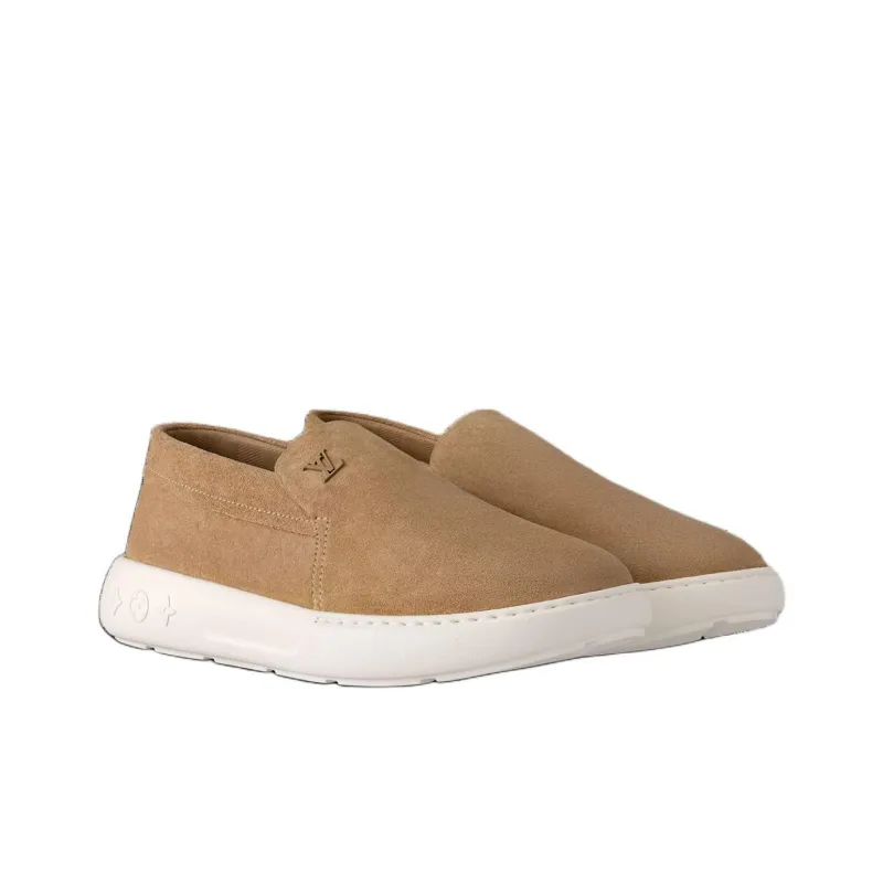 LOUIS VUITTON Pacific Loafers Men's Brown-2