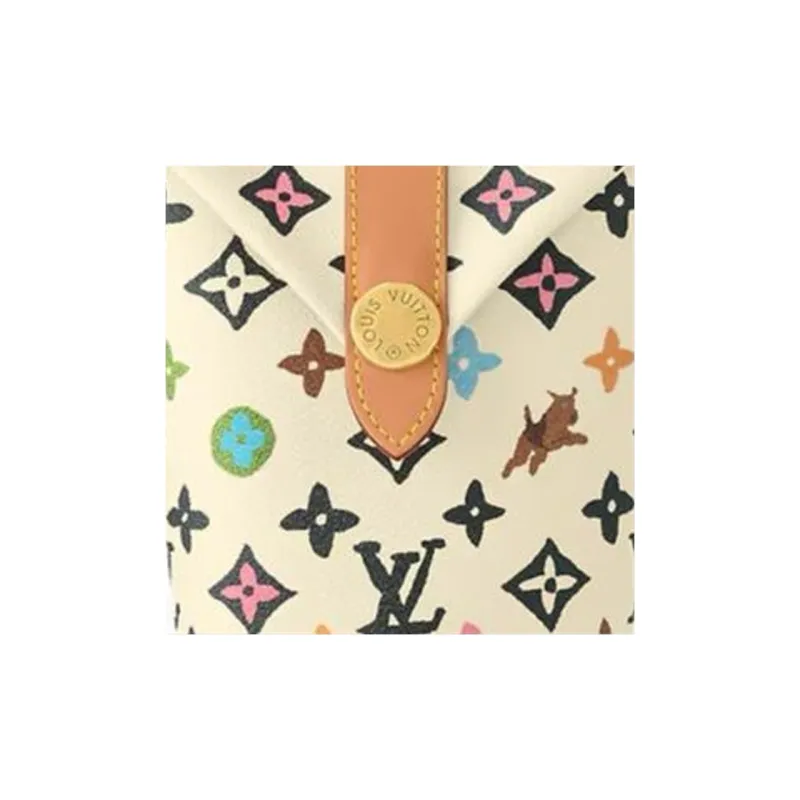LOUIS VUITTON X TYLER Collaboration Leather Shoulder Bag Crossbody Bag Unisex Multicolor-3