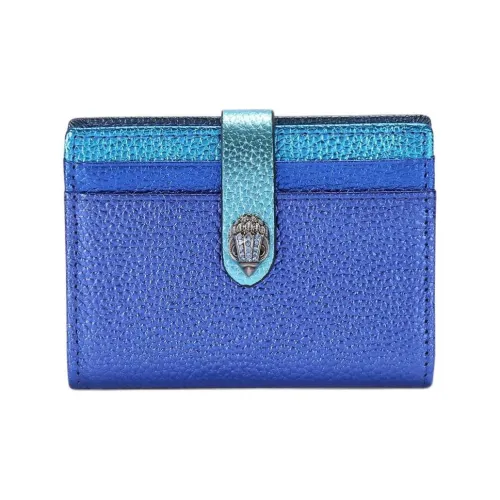 Kurt Geiger London Leather Card Holder Women's Blue