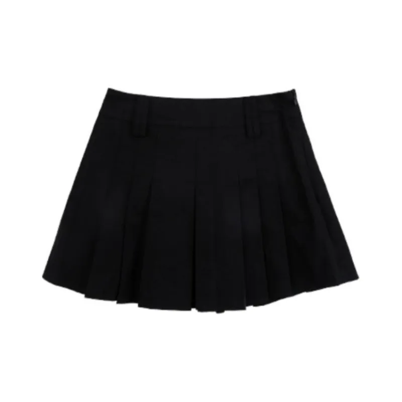 LALABOBO Casual Short Skirts Women's Black-1
