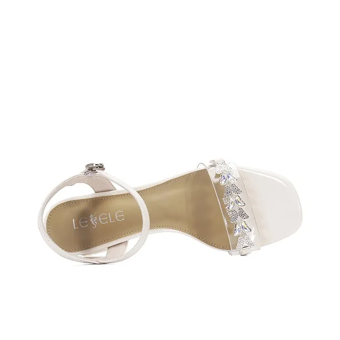 LESELE One Strap Sandals 3cm Women's-3
