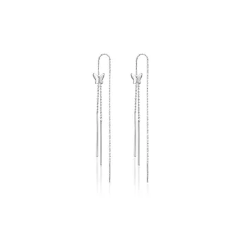 AIDIER 925 Sterling Silver Drop Earrings Women's
