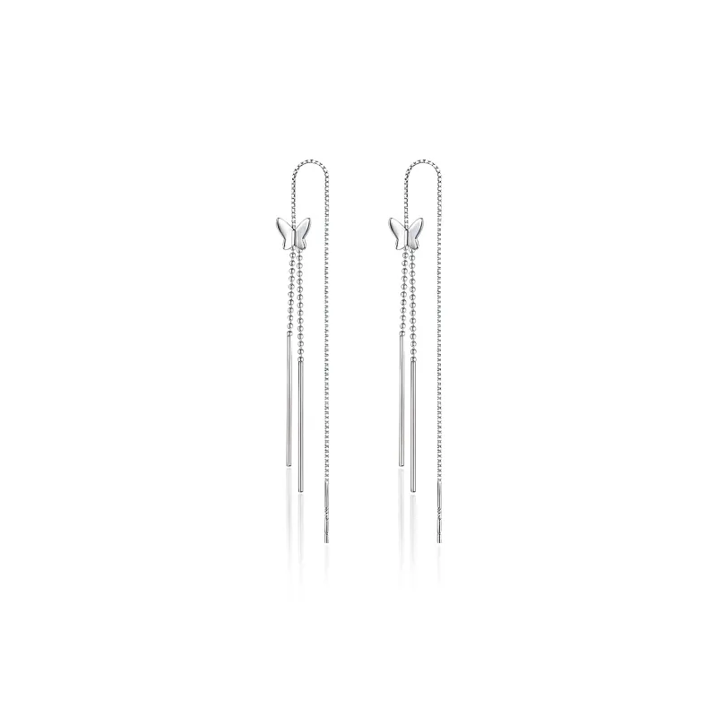 AIDIER 925 Sterling Silver Drop Earrings Women's-0
