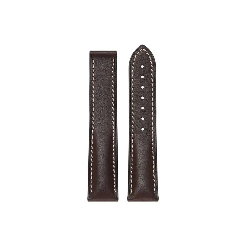 IStrap Omega Compatibility Watch Band 18/19/20/21mm Genuine Leather Material-19