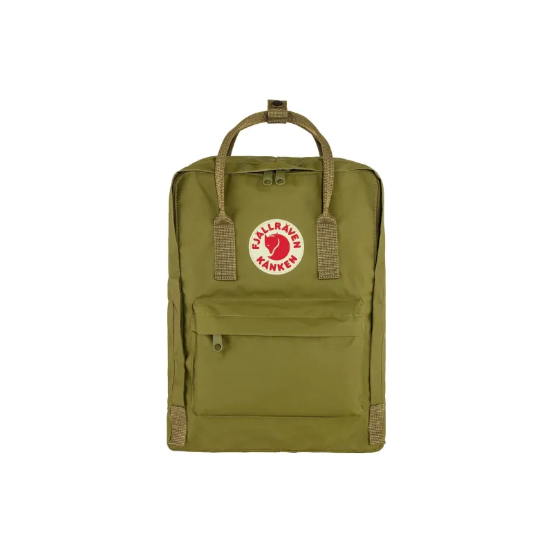 Fjallraven Kanken Nylon Backpack Regular Unisex Leaf Green-0
