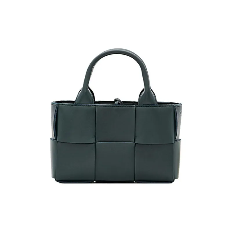 Bottega Veneta ARCO Lambskin Tote Bag Shopping Bag Shoulder Bag Crossbody Bag Handbag Extra Mini Women's Green-0