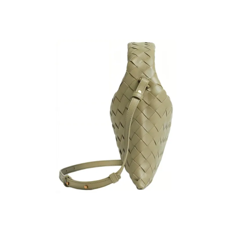 Bottega Veneta Intrecciato Calfskin Handbag Shoulder Bag Crossbody Bag Mini Women's Limestone Green-2
