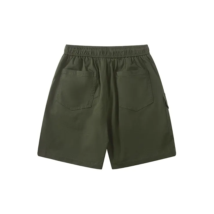 I'm David Casual Shorts Men's Army Green-1