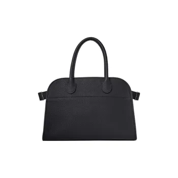 THE ROW Soft Margau Cow Leather One Shoulder Handbags Regular Women's Black