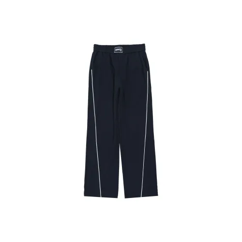 Nerdy Casual Pants Unisex Dark Blue