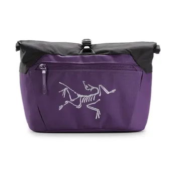 Arcteryx Velour Bucket Bag Clutch Handbag Large Size Unisex Purple