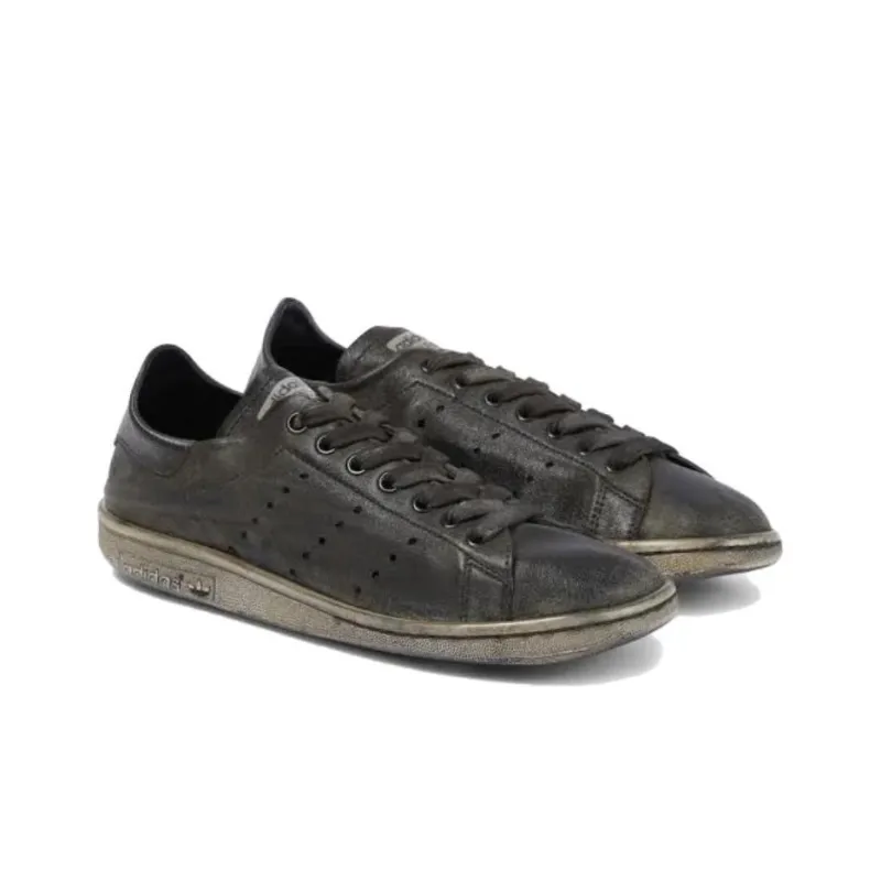 Balenciaga X Adidas Stan Smith Worn Out Black Women's-2