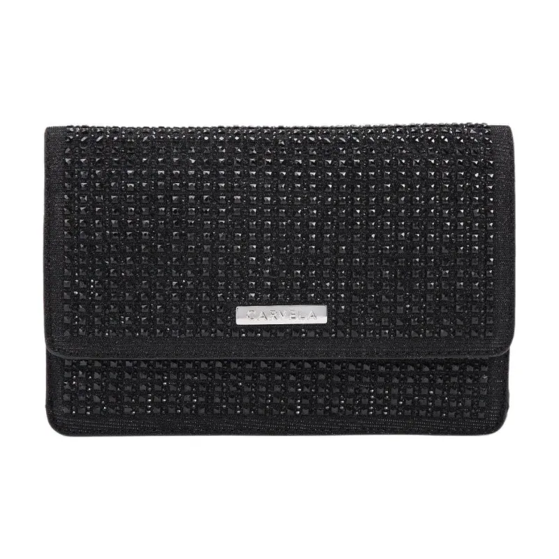 Kurt Geiger London Textile Material One Shoulder Crossbody Clutches Women's Black-0