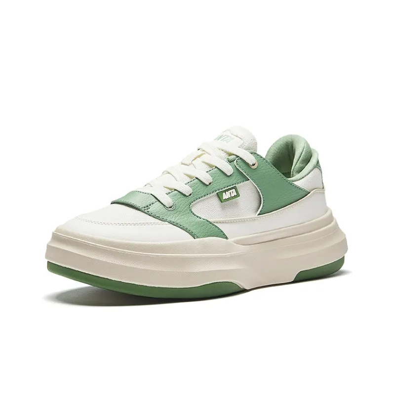 Anta Cookie Doodoo Anti Slip Wear Resistant Low Top Skateboard Shoes Women's Green-1