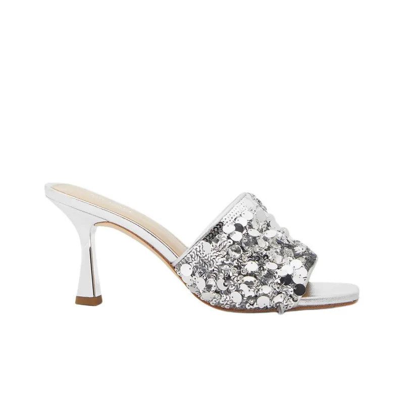 Michael Kors Tessa 75mm Open-toe Mules-1