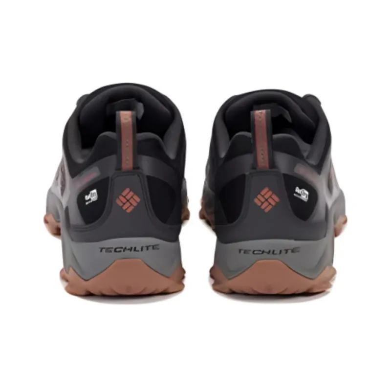 Columbia Cushioning Anti Slip And Wear Resistant Low Top Trekking Shoes Men's Black Gray Color-3