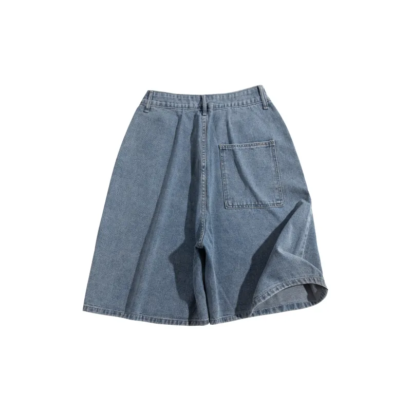 SCRM Denim Shorts Unisex-6
