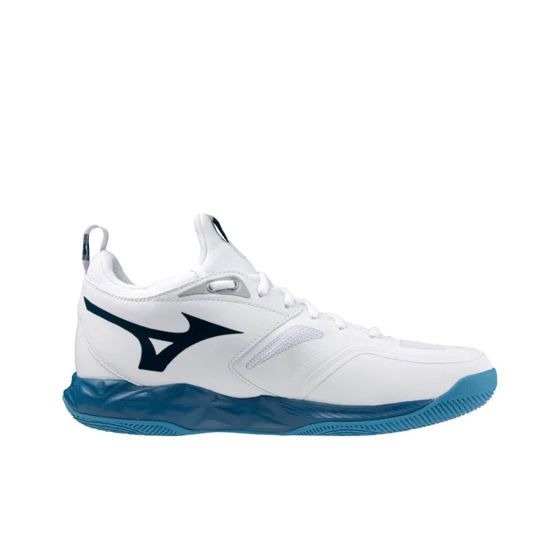Mizuno Wave Dimension 'White Sailor Blue'-1