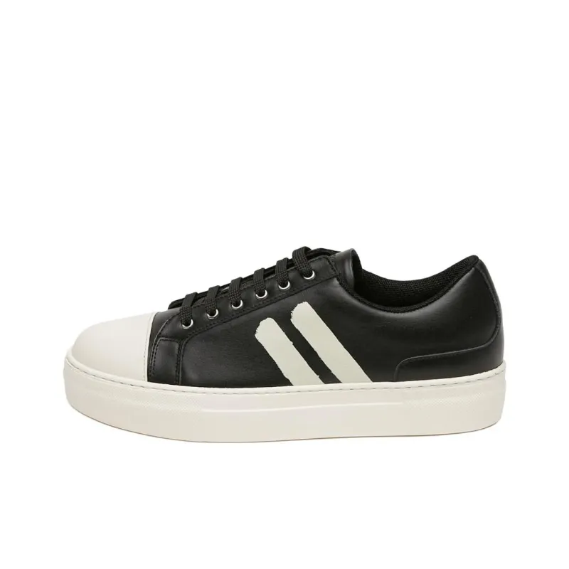 Neil Barrett Low Top Skateboard Shoes Men's Black-0