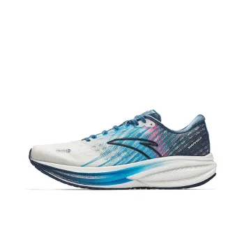 Anta Cushioning Anti Slip And Wear Resistant Low Top Running Shoes Men's Submarine Blue