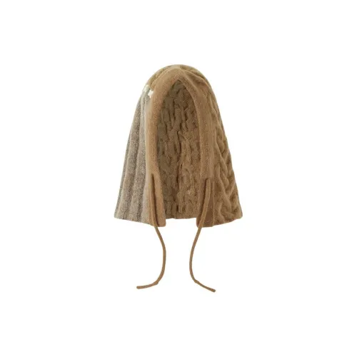 ADER ERROR Polyamide Mohair Sheep Wool Elastane Beanies Women's Brown