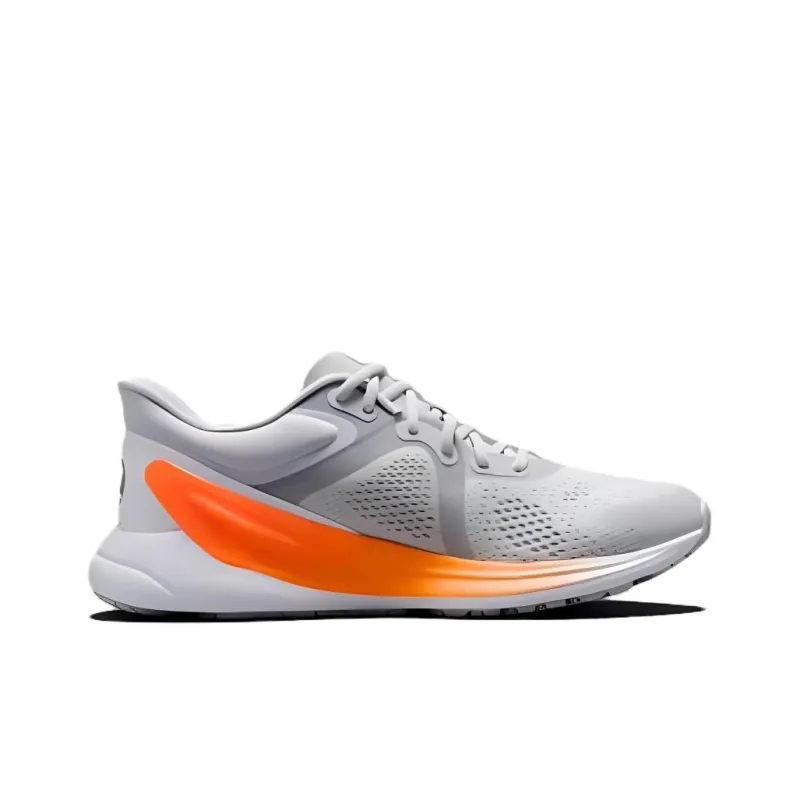 Lululemon Blissfeel Anti Slip Wear Resistant Low Top Running Shoes Women's Gray Orange-1