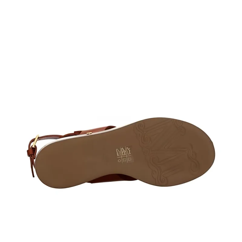 MaxMara DEAUVILLE Beach Sandals Women's Brown-4