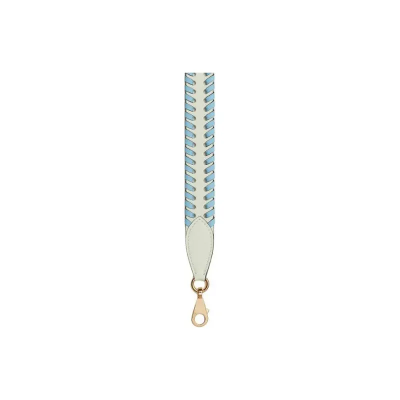 HERMES Epsom Calfskin With Swift Calfskin Bag Straps Women's Light Blue/White-0