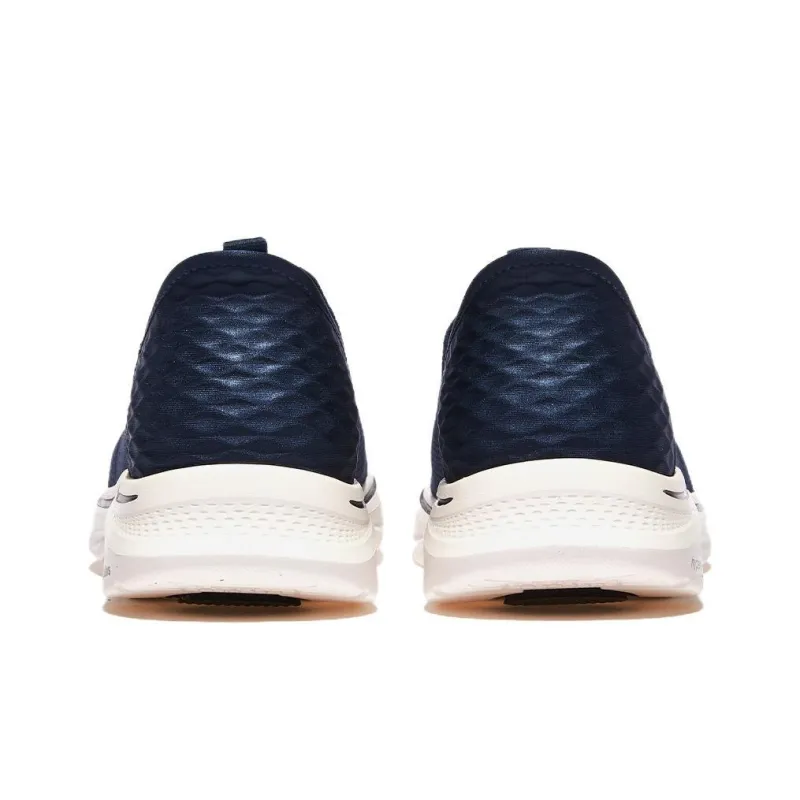 Skechers GO WALK 7 Cushioning Wear Resistant Low Top Casual Shoes Men's Blue White-3